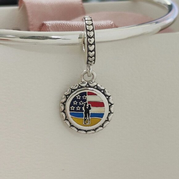 Pandora Jewelry - Pandora Jacksonville NC Dangle Charm S925 Silver Bracelet Pendant Jewelry